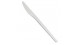 Plastový nôž biely 17 cm  100 ks